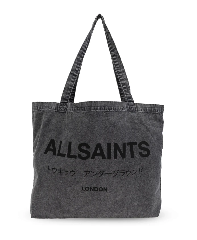 

Сумка подземного типа шопер Allsaints, серый