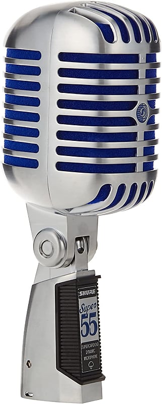Вокальный микрофон Shure Super 55 Deluxe Supercardioid Dynamic Microphone фотографии