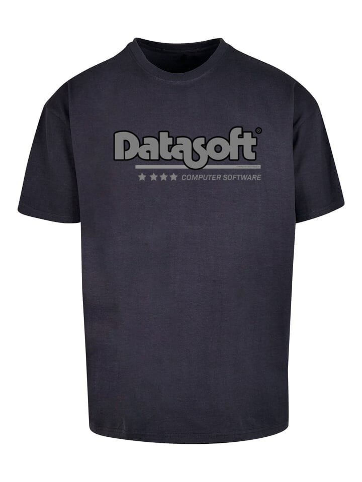 

Футболка F4NT4STIC DATASOFT Logo black Retro Gaming SEVENSQUARED, темно-синий