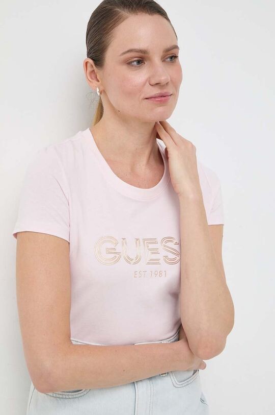 

Футболка Guess, розовый