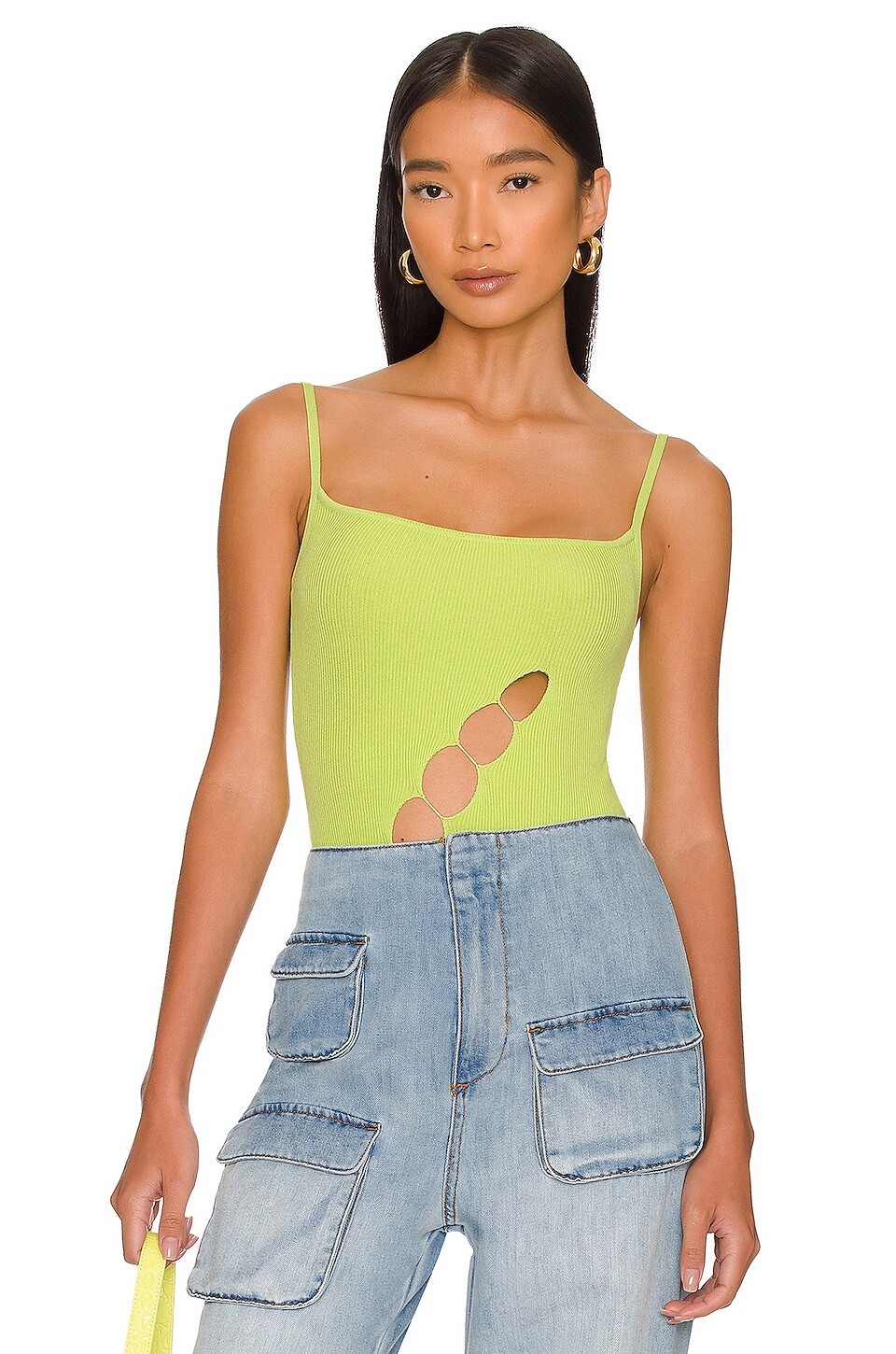 

Боди Camila Coelho Maia Knit, цвет Lime Green