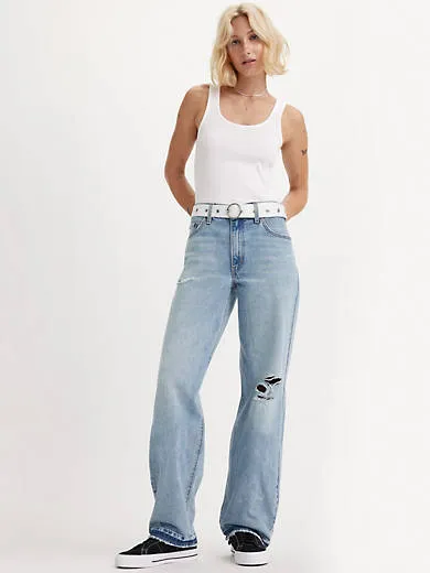 

Мешковатые женские джинсы «папа» Levi's, цвет Long Legacy - Medium Wash
