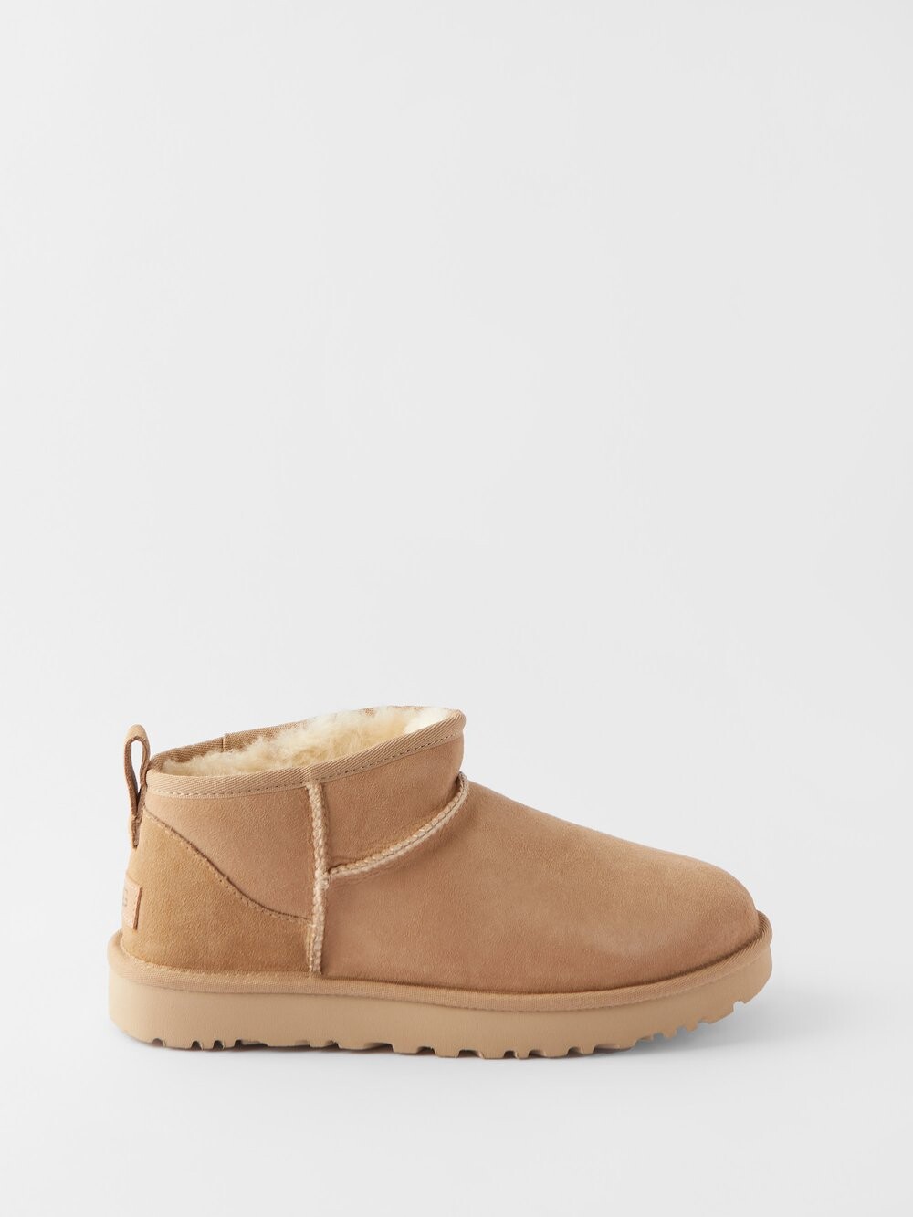 

Классические замшевые ботинки ultra mini UGG, бежевый