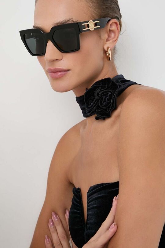 Солнечные очки Versace, серый