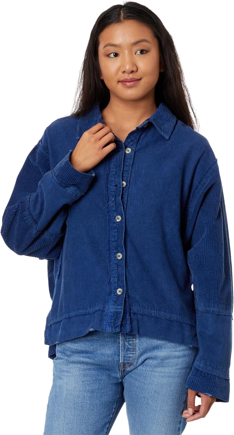 

Вельветовый топ Full Moon Free People, цвет Limoges