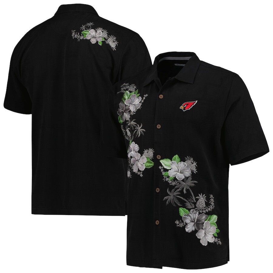 

Рубашка Tommy Bahama Arizona Cardinals, черный