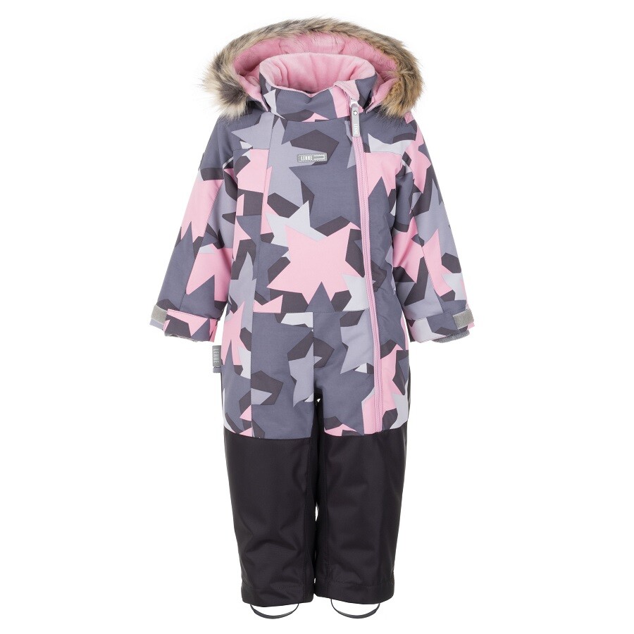 

Комбинезон зимний Lenne Baby Skip, розовый / черный