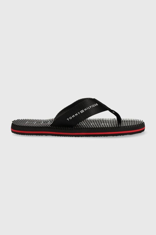 

ПЛЯЖНЫЕ САНДАЛИИ С МАССАЖНОЙ НОЖКОЙ Tommy Hilfiger, черный