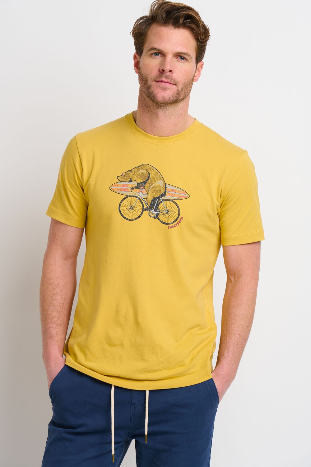 

Футболка Bear Bike Brakeburn, желтый