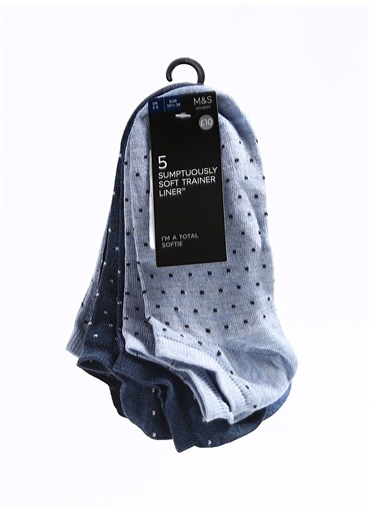 

Серо-синие-черные женские носки Marks & Spencer
