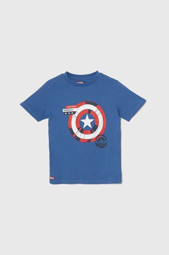

Детская футболка из хлопка x Marvel Zippy, синий