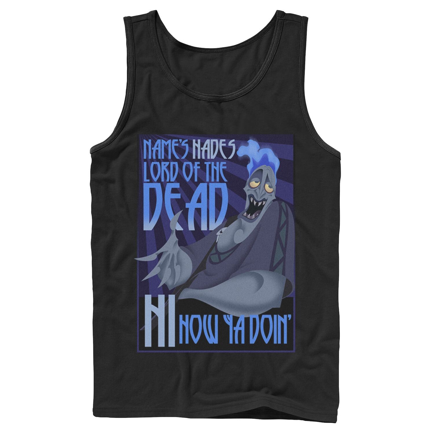 

Мужская майка Disney Hercules The Name's Hades Quote