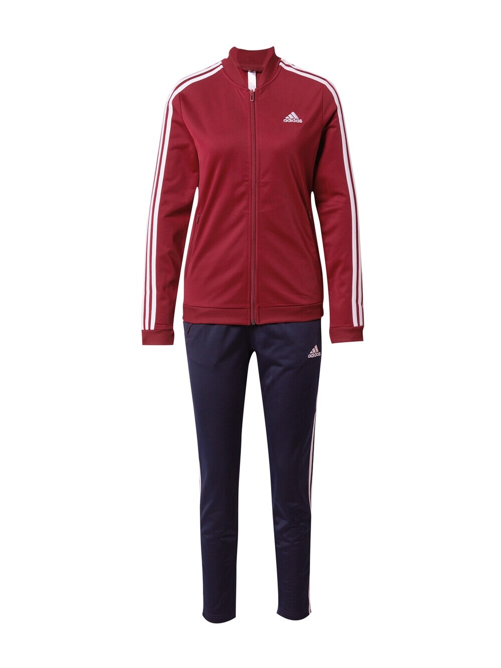

Спортивный костюм Adidas Essentials 3-Stripes, бордо