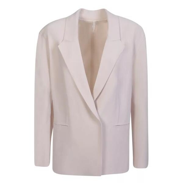 

Куртка easy fit single-breasted jacket Norma Kamali, мультиколор