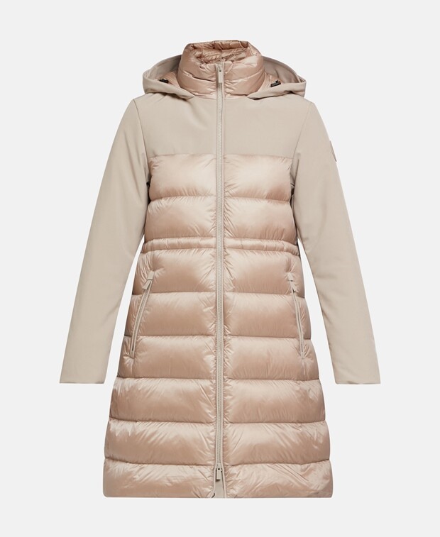 

Пуховик Woolrich, серо-коричневый