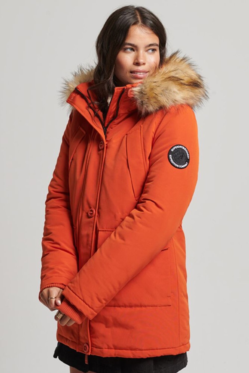 

Парка Everest Superdry, оранжевый