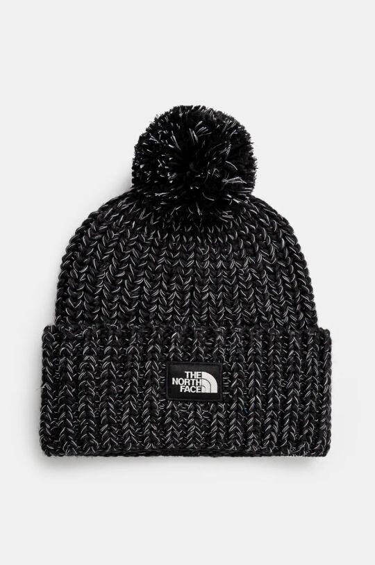 

Уютная массивная шапка-бини The North Face, черный