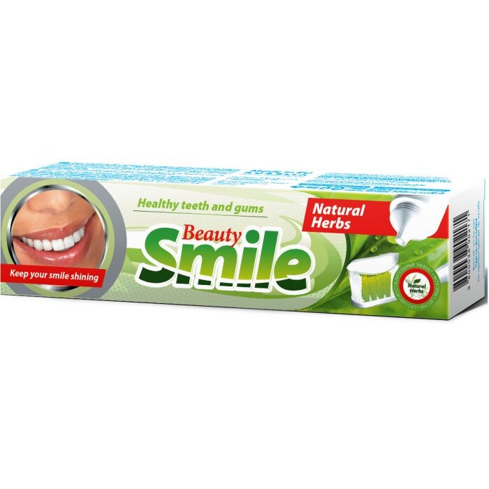 

Зубная паста Pasta de Dientes Natural Herbs Beauty Smile, 100 ml
