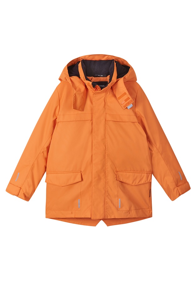 цена Куртка детская Reima Reimatec Veli зимняя, оранжевый