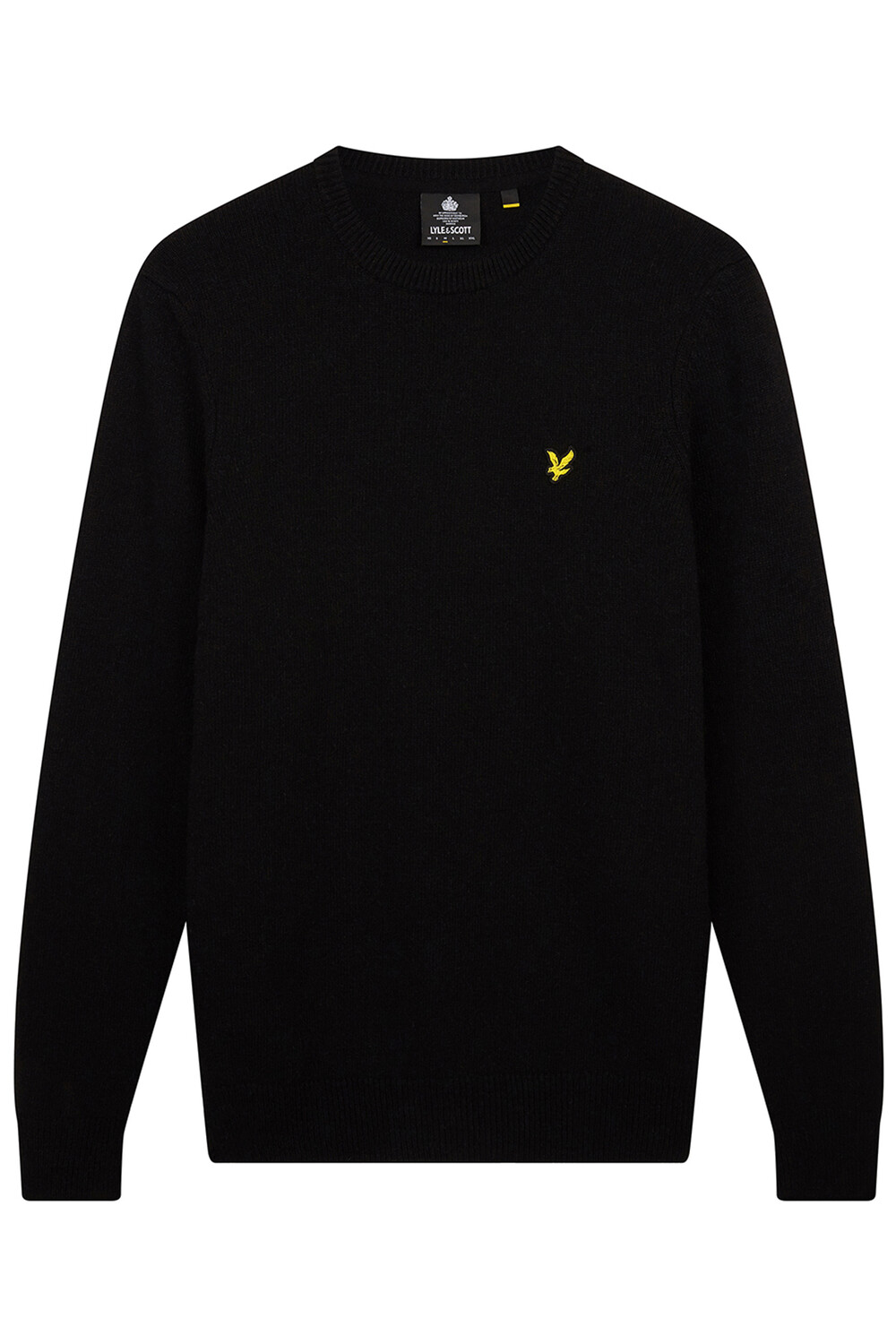 

Пуловер Lyle & Scott Strick, черный