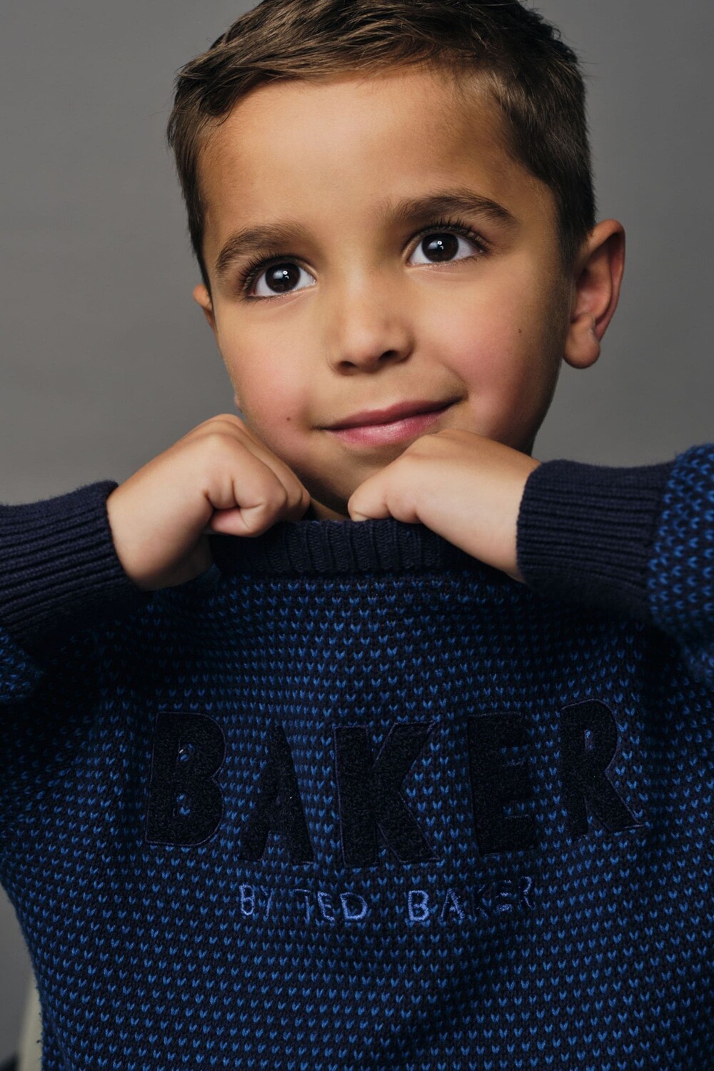 

Трикотажный свитер Baker By Ted Baker, синий