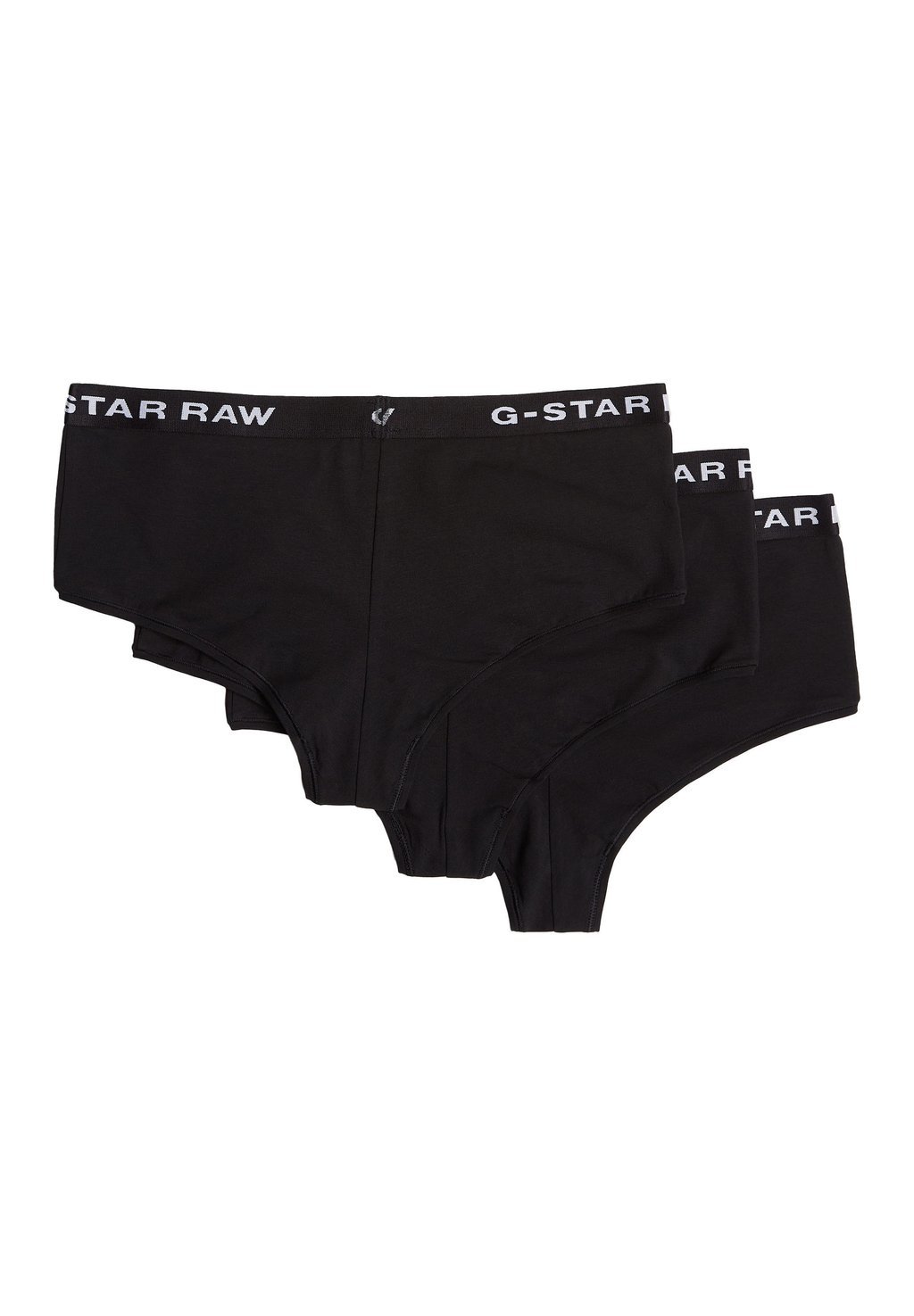 

Трусы RAW HIPSTER 3ER PACK STRETCH LOGO EINFARBIG G-STAR, черный