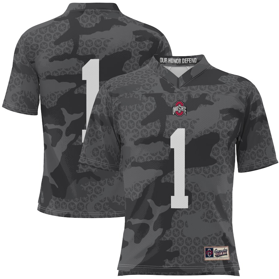 

Джерси ProSphere Ohio State Buckeyes, черный