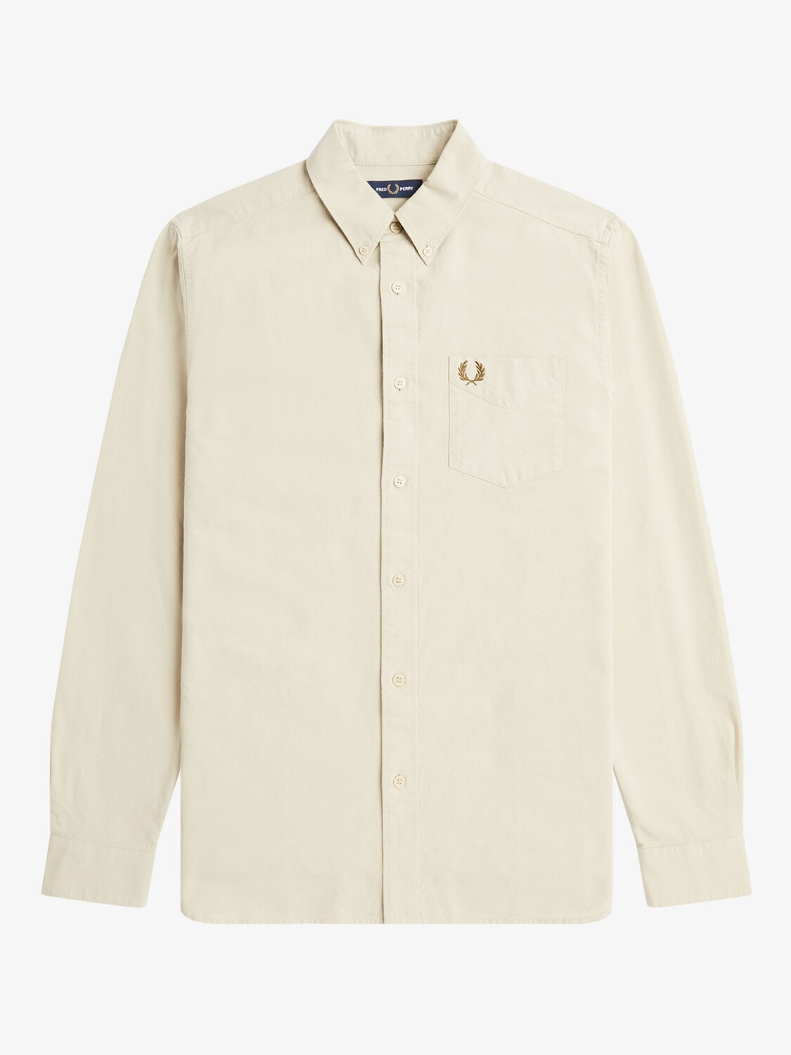 

Оксфордская рубашка Fred Perry, овсянка