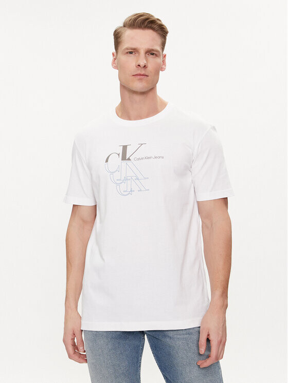 

Футболка стандартного кроя Calvin Klein, белый