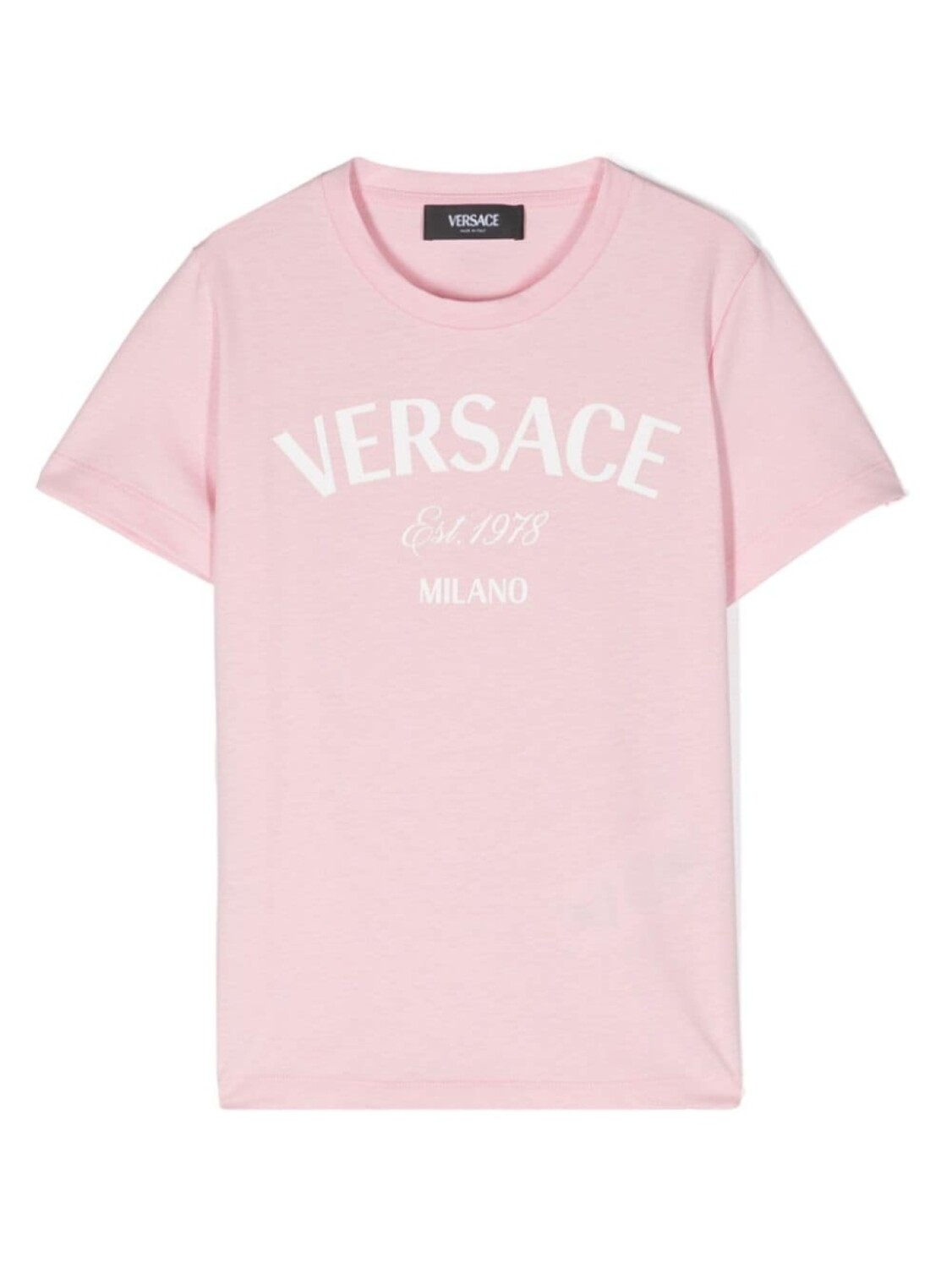 

Versace Kids футболка с логотипом, розовый