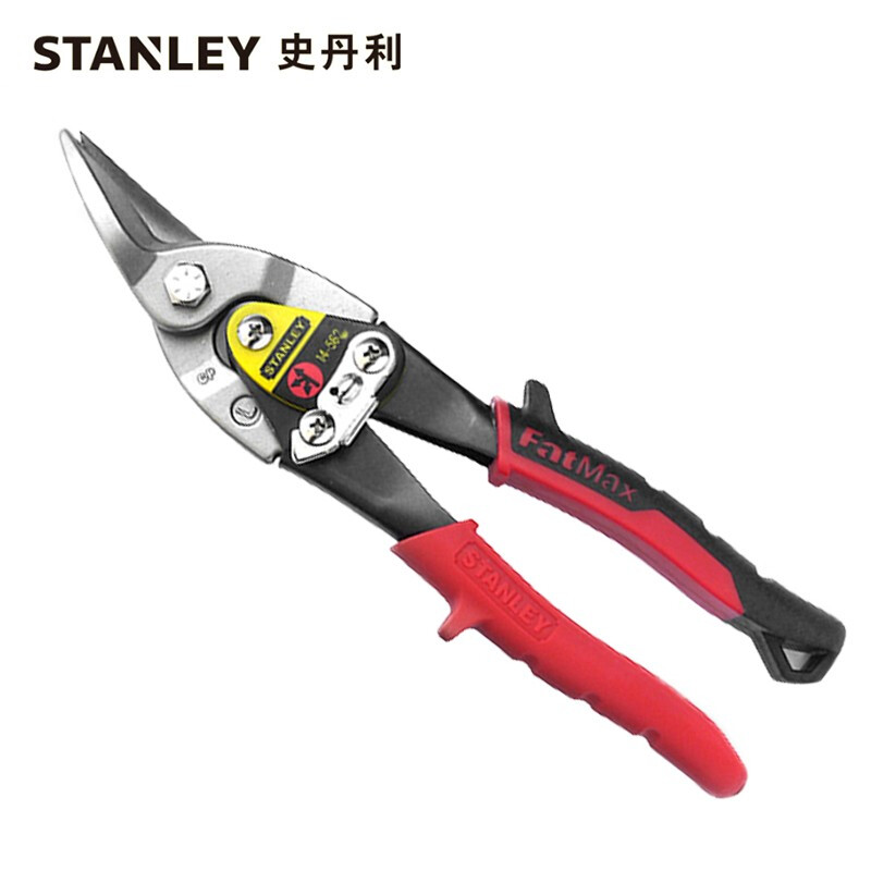 Stanley/STANLEY 14-562-22 Авиационные ножницы с правым локтем, 10 дюймов, ножницы по металлу промышленного класса, ножницы для проволочной сетки, нержавеющая сталь/[1 пара]