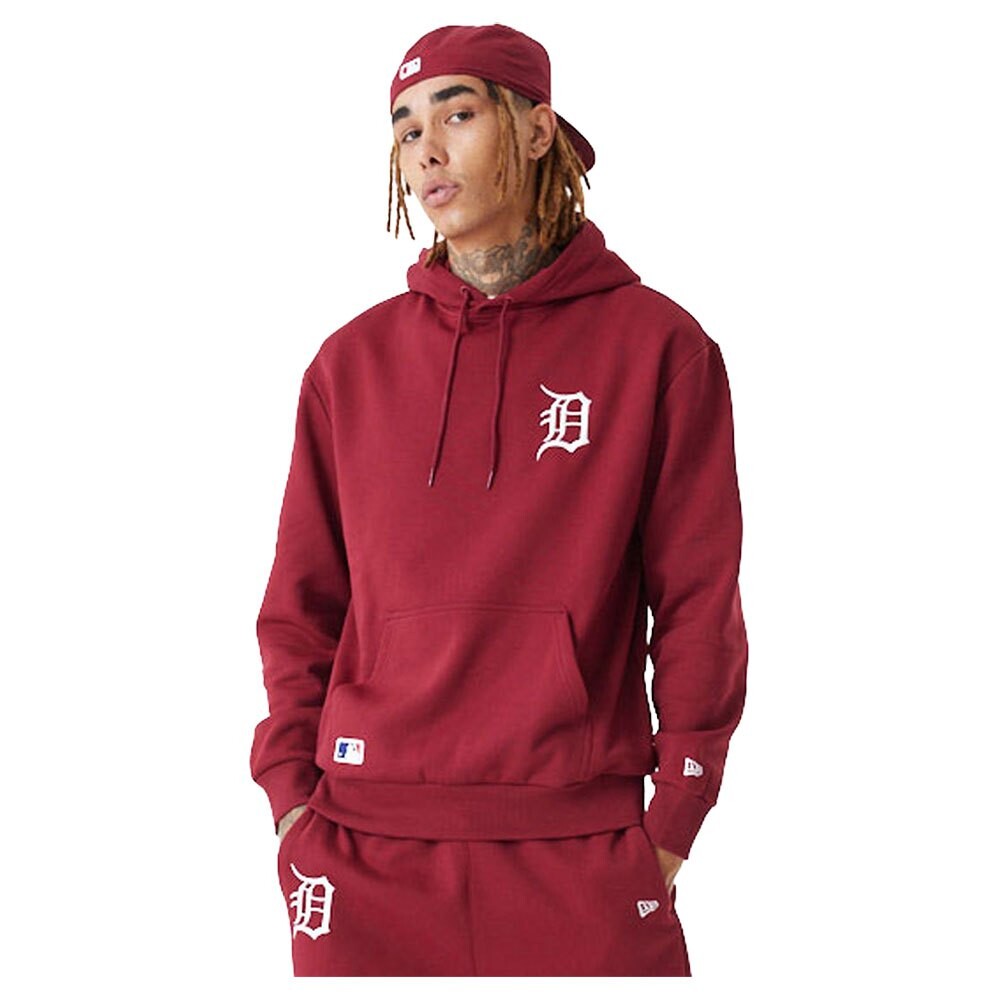 

Худи New Era League Essentials OS Detroit Tigers, красный