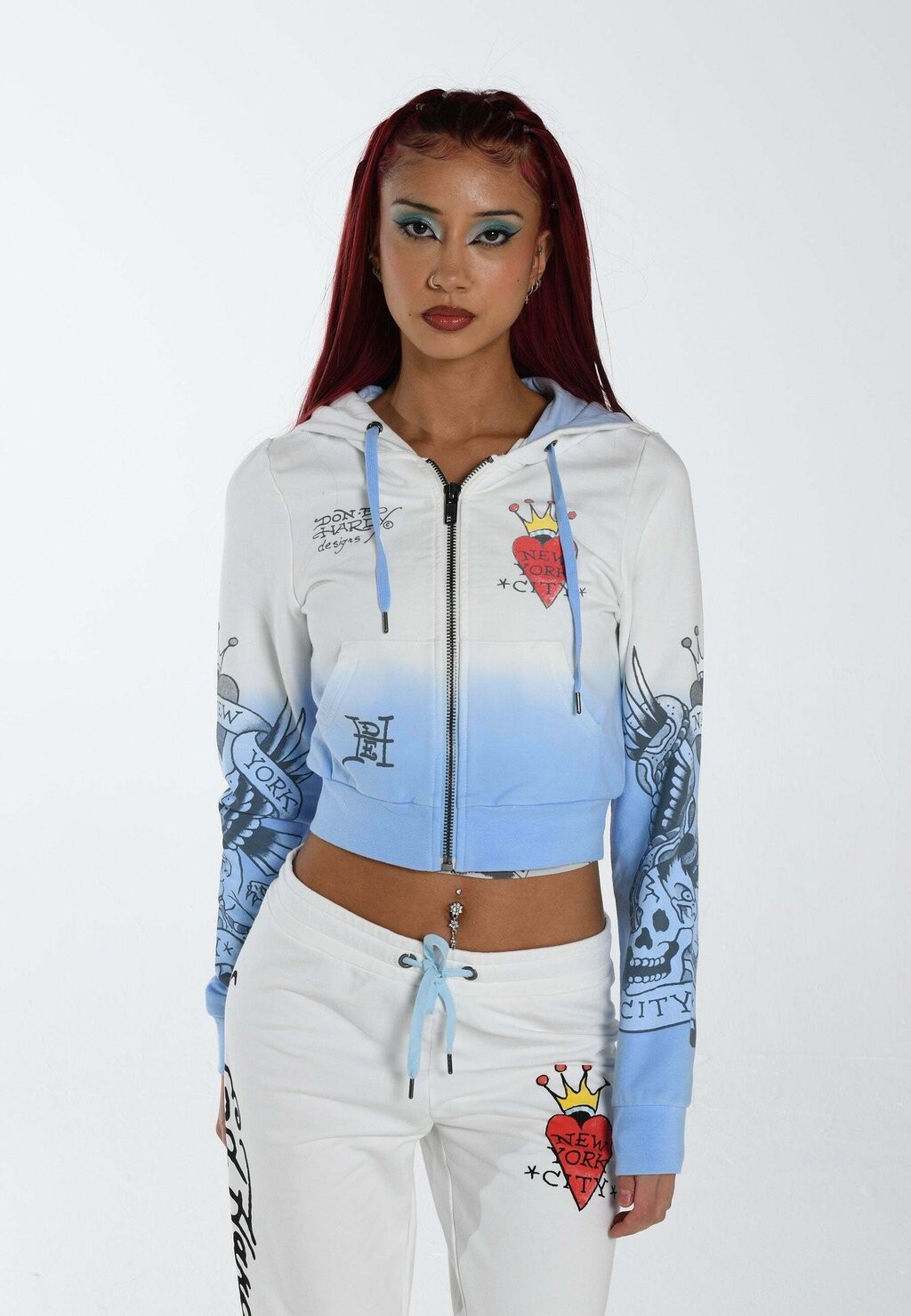 

Толстовка на молнии Ed Hardy
