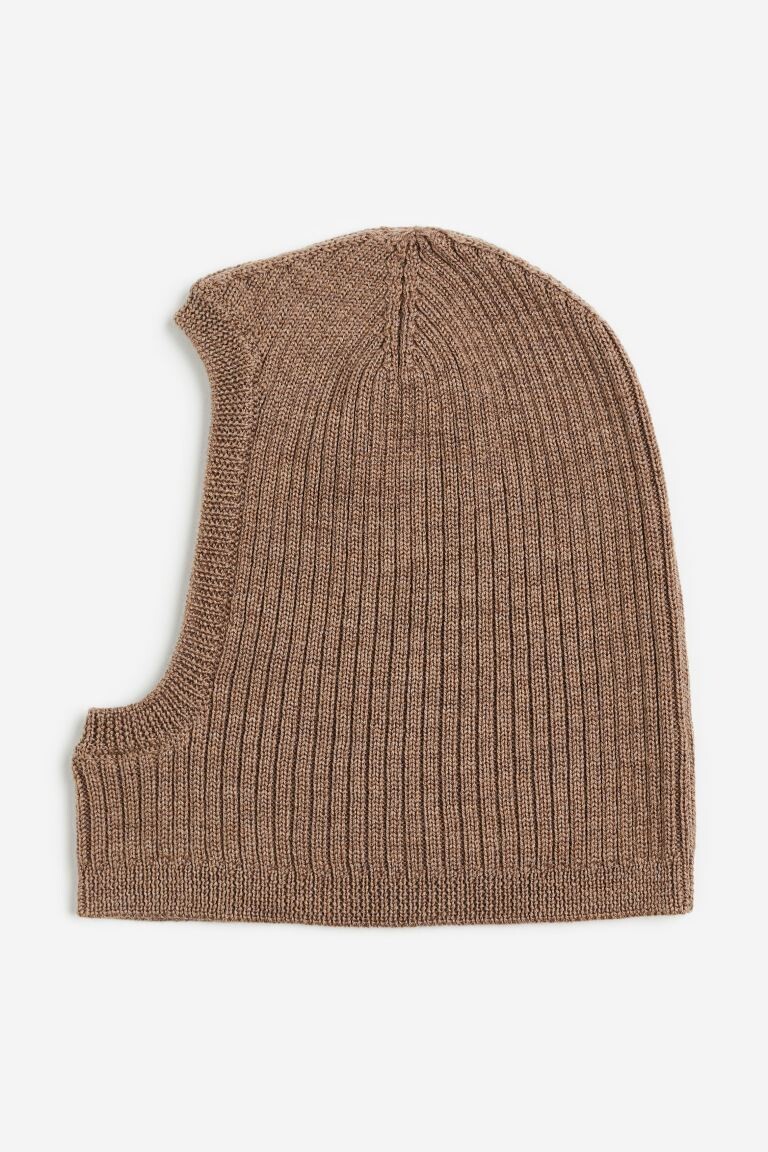 

Эластичная вязаная шерстяная балаклава H&M