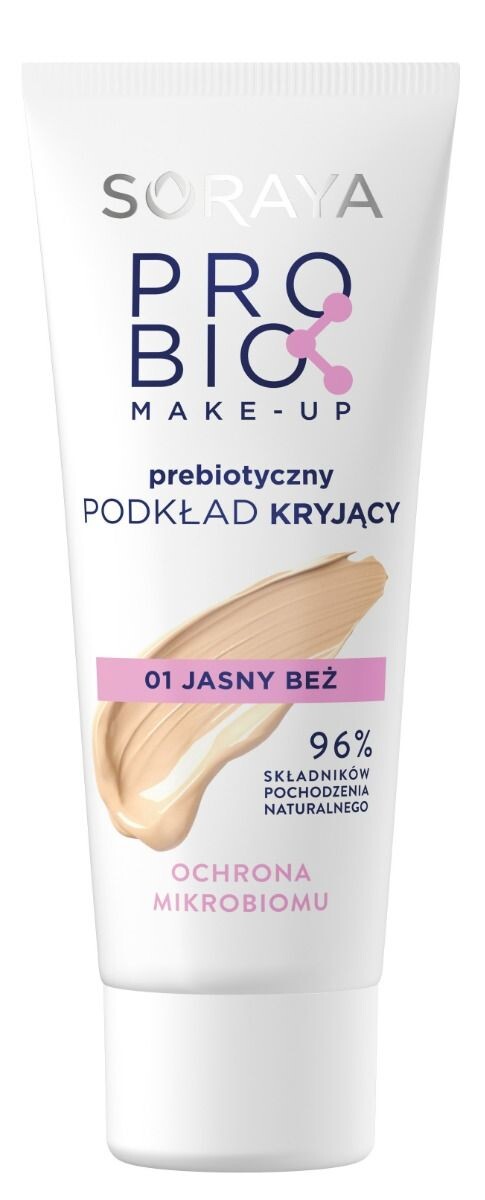 

Soraya Probio Make-Up Праймер для лица, 01 Porcelanowy beż
