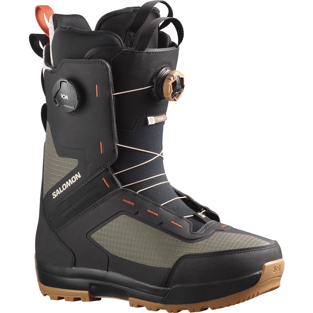 

Ботинки для сноубординга Salomon Echo Dual Boa Wide, серый