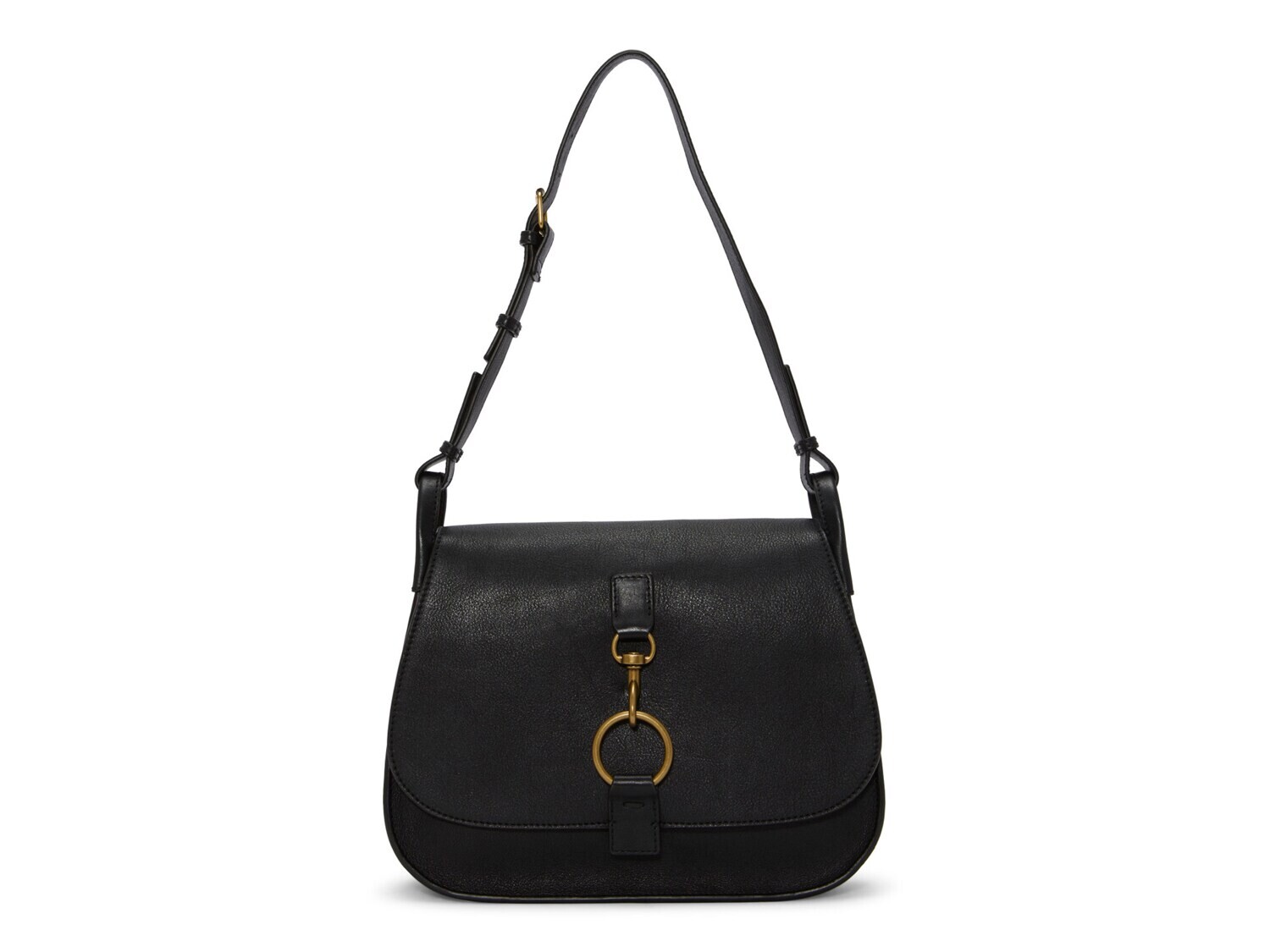 

Кожаная сумка через плечо Lucky Brand Kate, черный