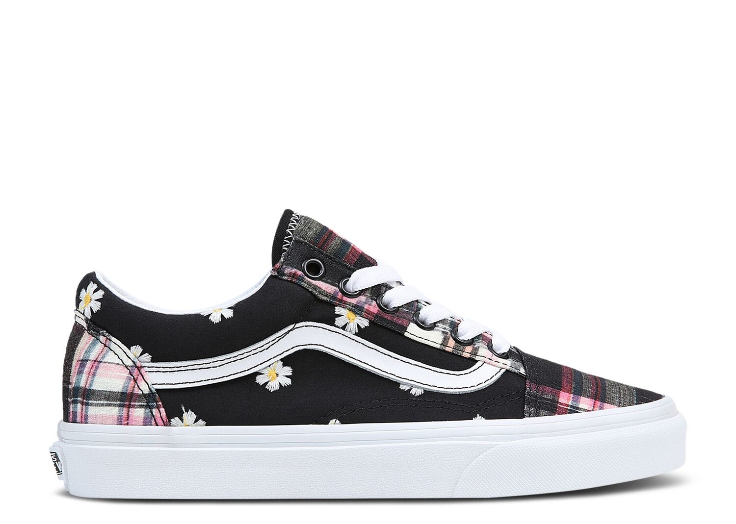 

Кроссовки Vans Old Skool 'Floral Plaid Patchwork', черный