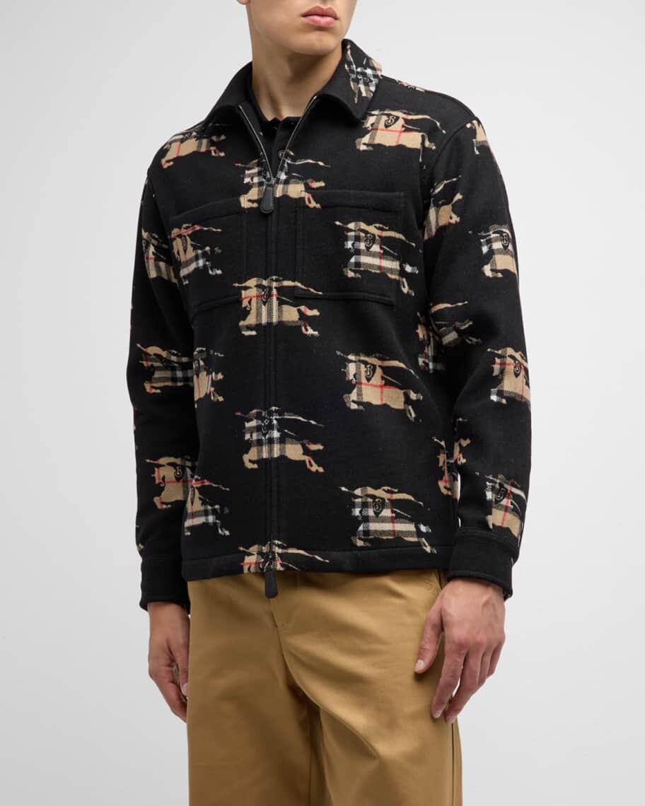 

Мужская жаккардовая рубашка EKD Burberry