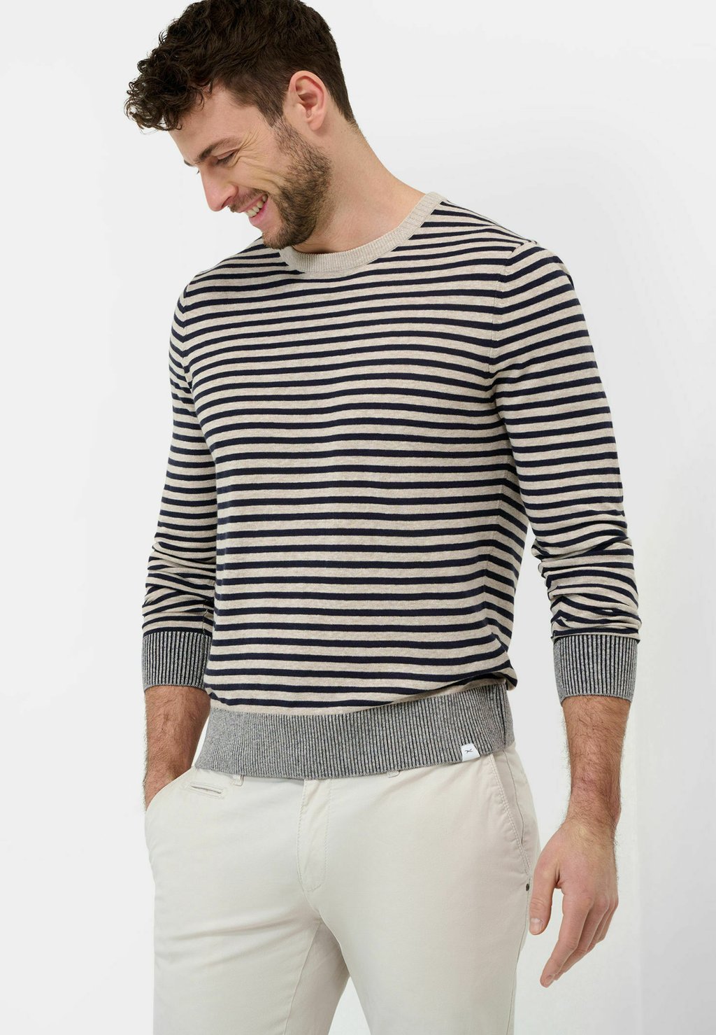 Вязаный свитер STYLE RICK S BRAX, цвет cosy linen фото
