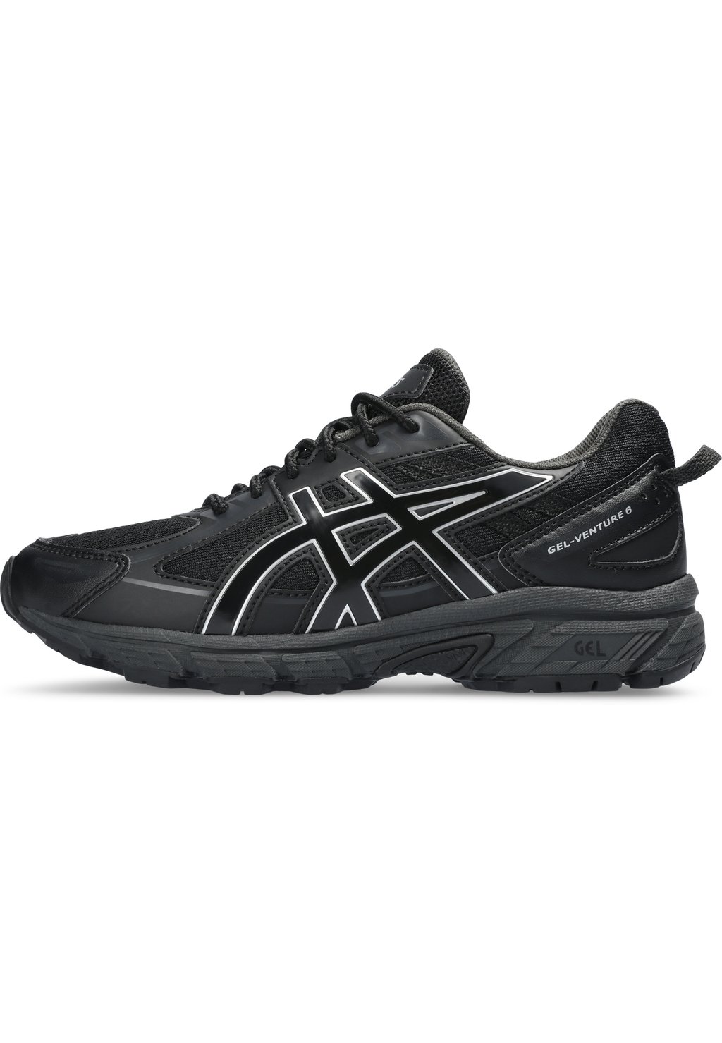 Низкие кроссовки Gel-Venture 6 Gs ASICS SportStyle, цвет black black низкие кроссовки gel venture 6 ns asics sportstyle цвет cement grey