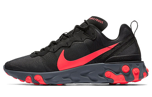 

Nike React Element 55 Черный Солнечный Красный