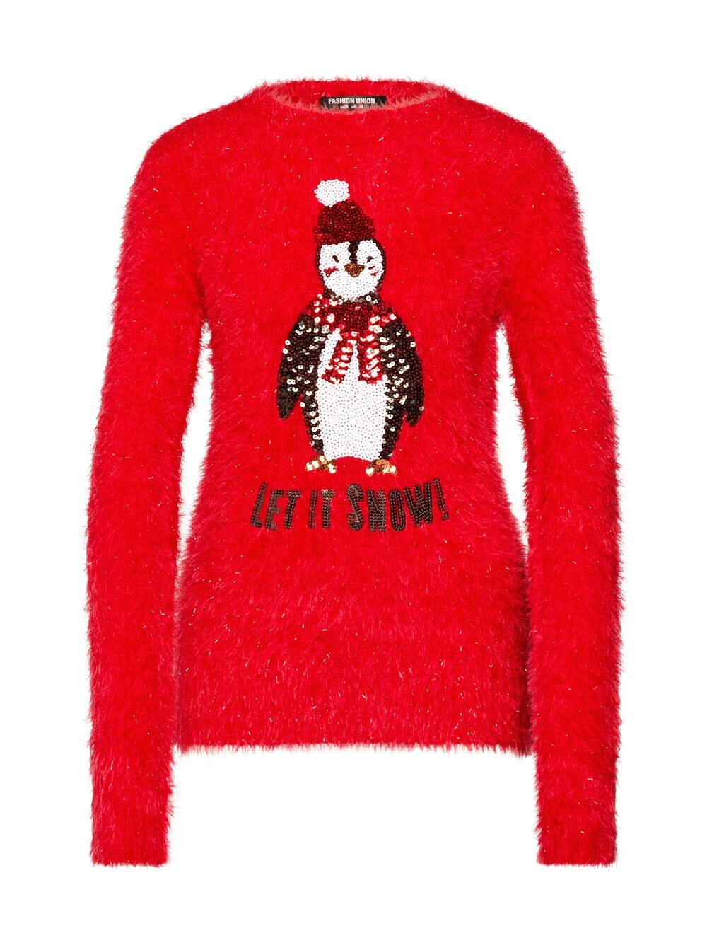 

Свитер Fashion Union PENGUIN, красный