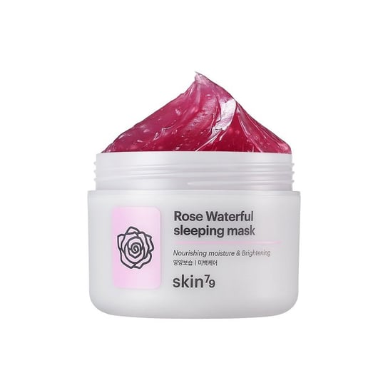 

Розовая осветляющая и отшелушивающая ночная маска 100мл Skin79, Rose Waterful Sleeping Mask