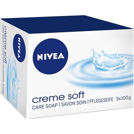 

Мягкое кремовое мыло Nivea Creme, 100 г, 3 шт.