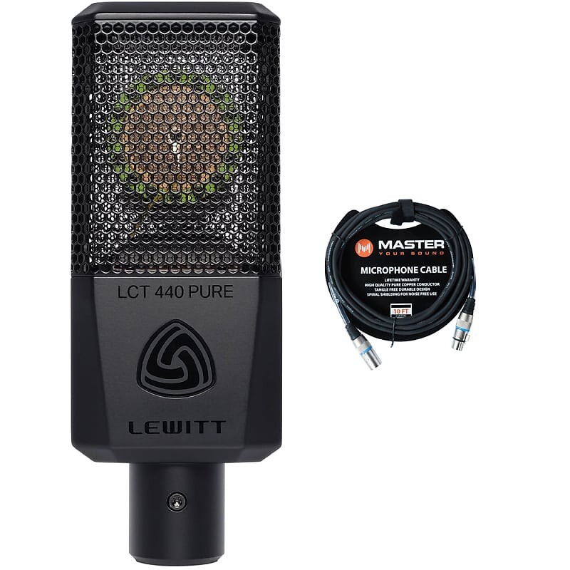 

Студийный конденсаторный микрофон Lewitt LCT 440 PURE