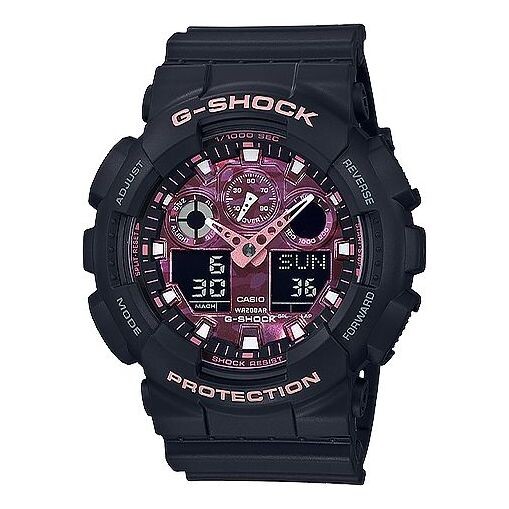 

Часы CASIO G-Shock Analog-Digital 'Black Rose', черный