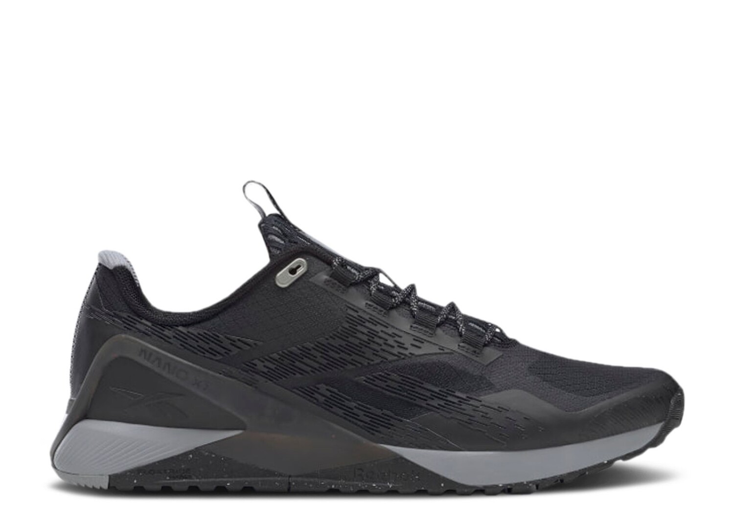 

Кроссовки Reebok Nano X1 Tr Adventure 'Black Cold Grey', черный