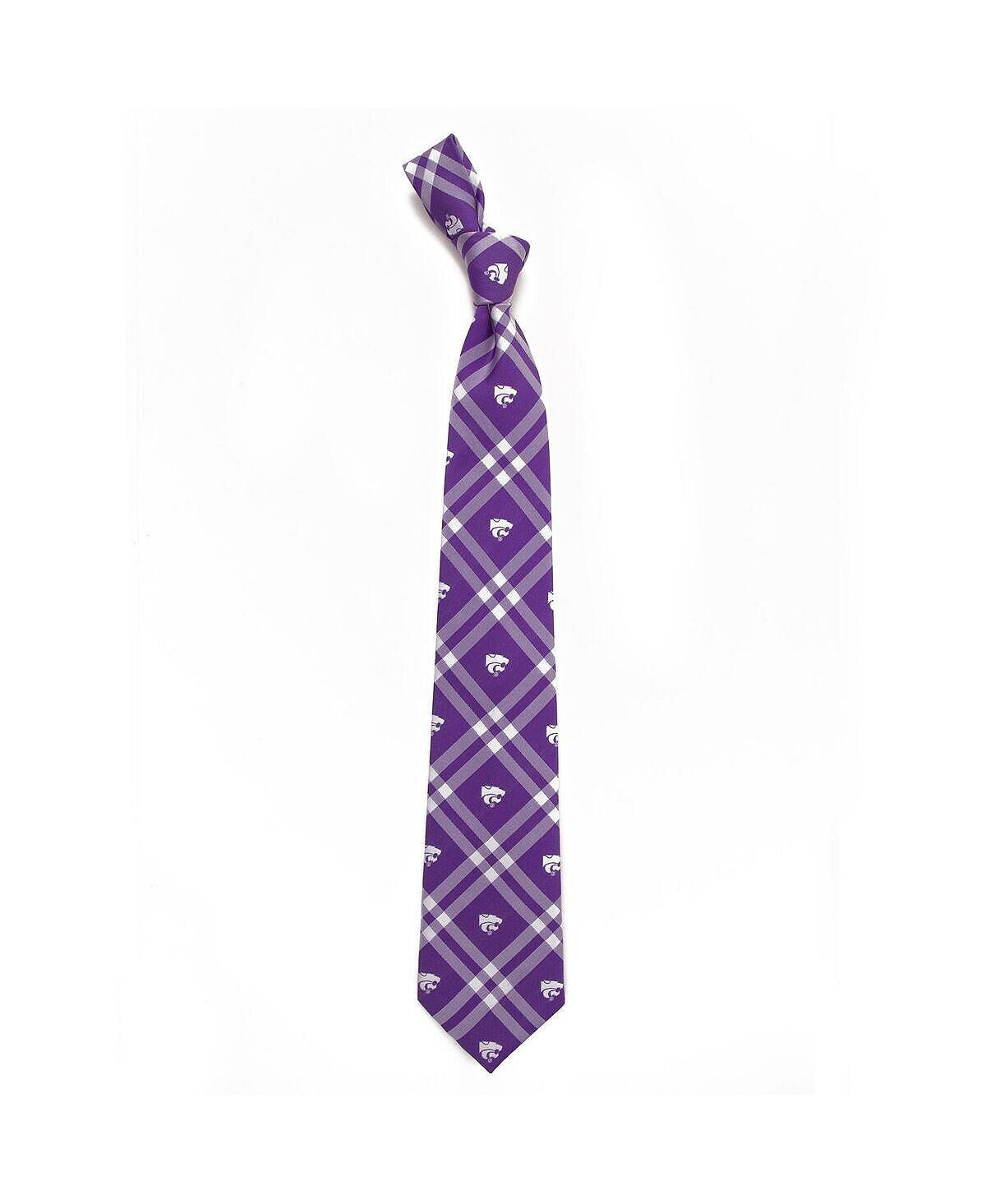 

Мужской фиолетовый галстук Kansas State Wildcats Rhodes Eagles Wings
