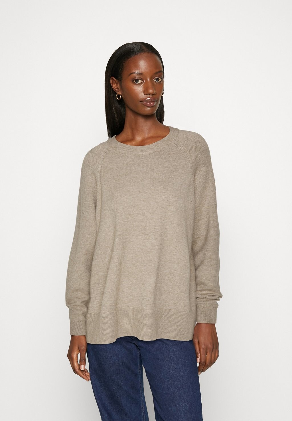 

Вязаный свитер SARDIA RACHELLE MSCH Copenhagen, цвет cashew melange
